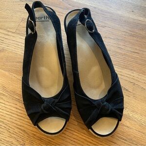 Earth Shoes Women's Black Thara Bermuda Comfort Sandal BERMUDA-BLACK size 10